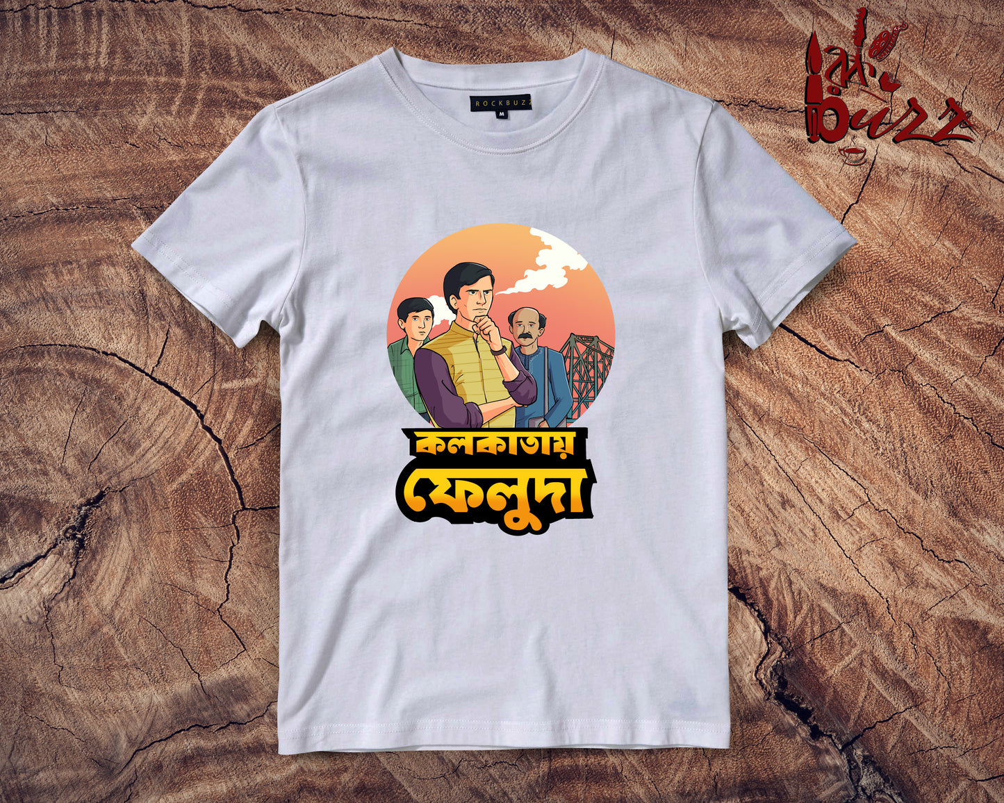 Kolkatay Feluda printed tshirt