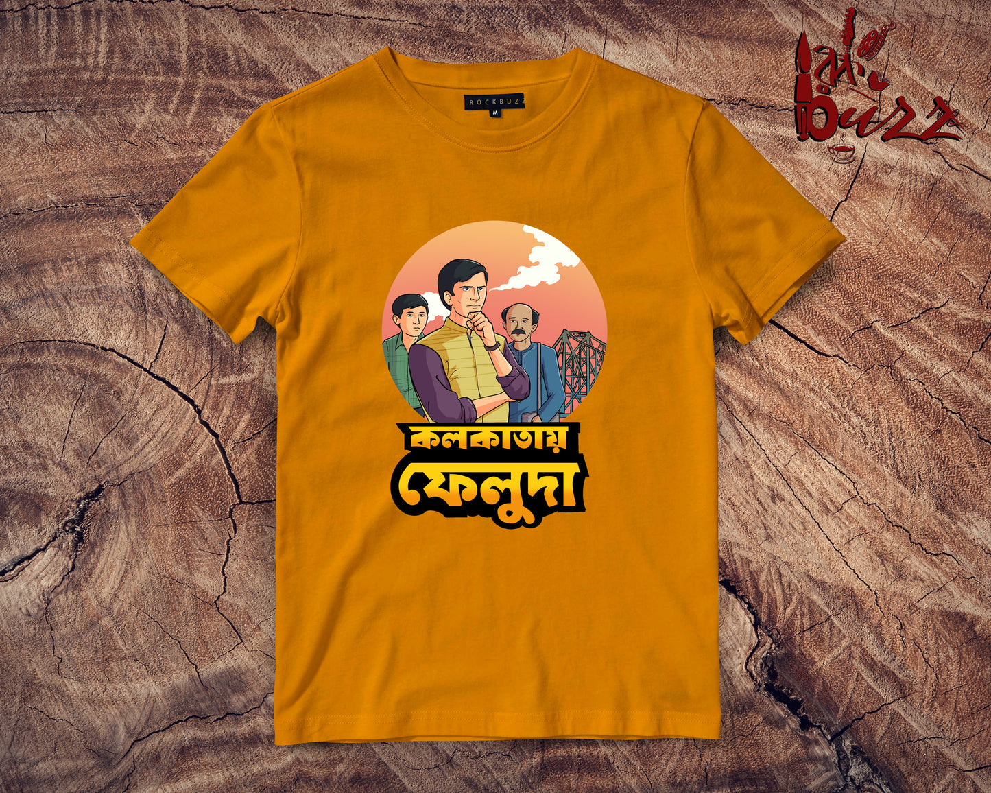 Kolkatay Feluda printed tshirt