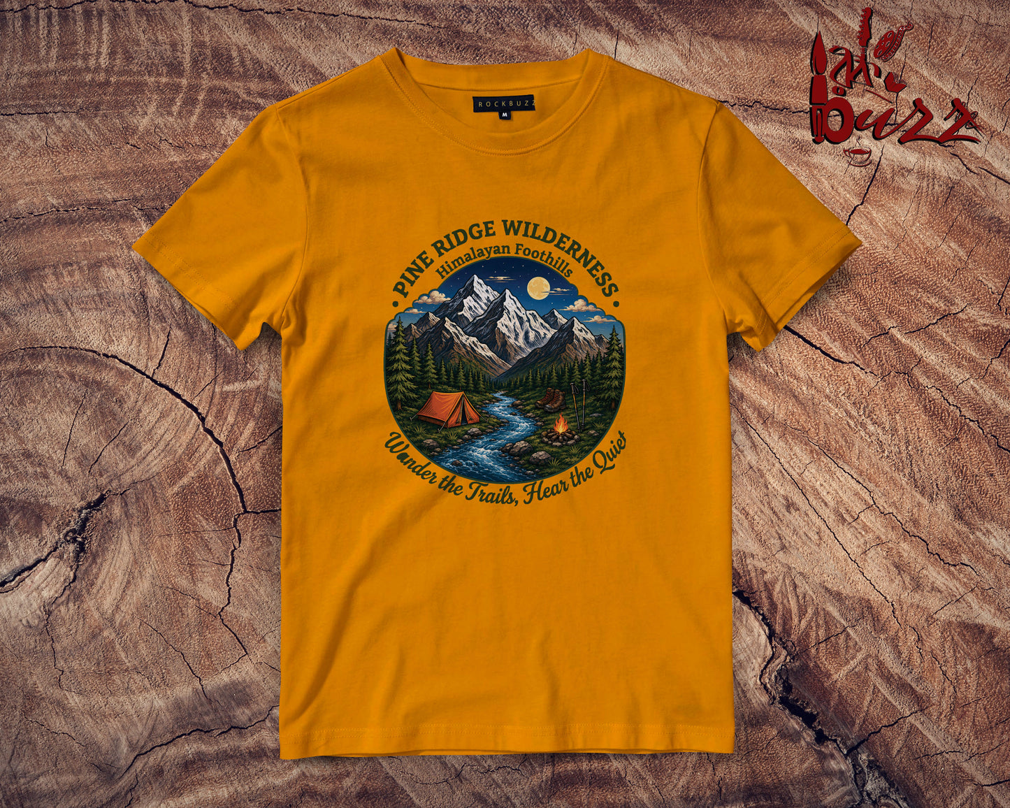 Himalayan printed tshirt