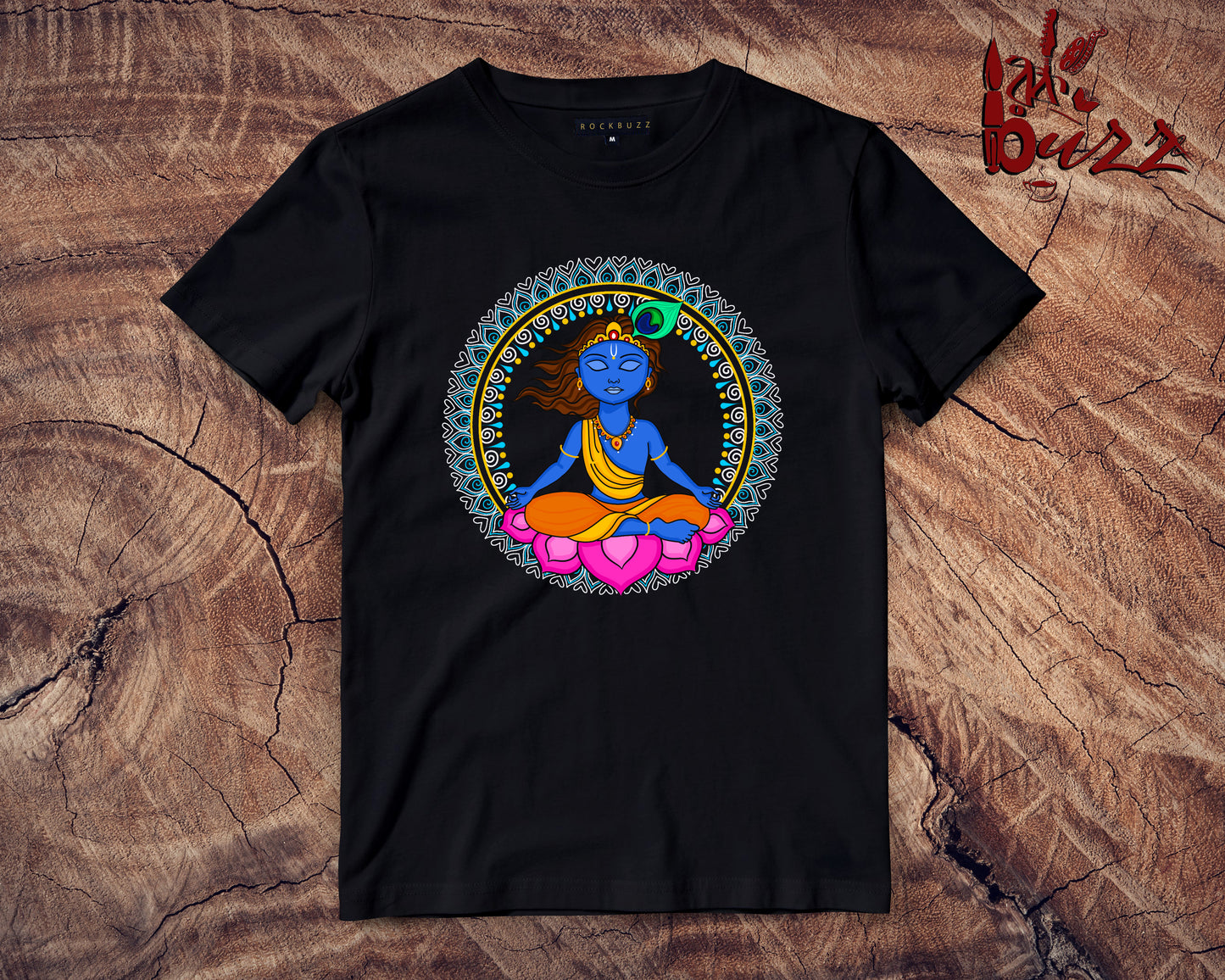 Krishna printed Unisex and ladies T Shirt