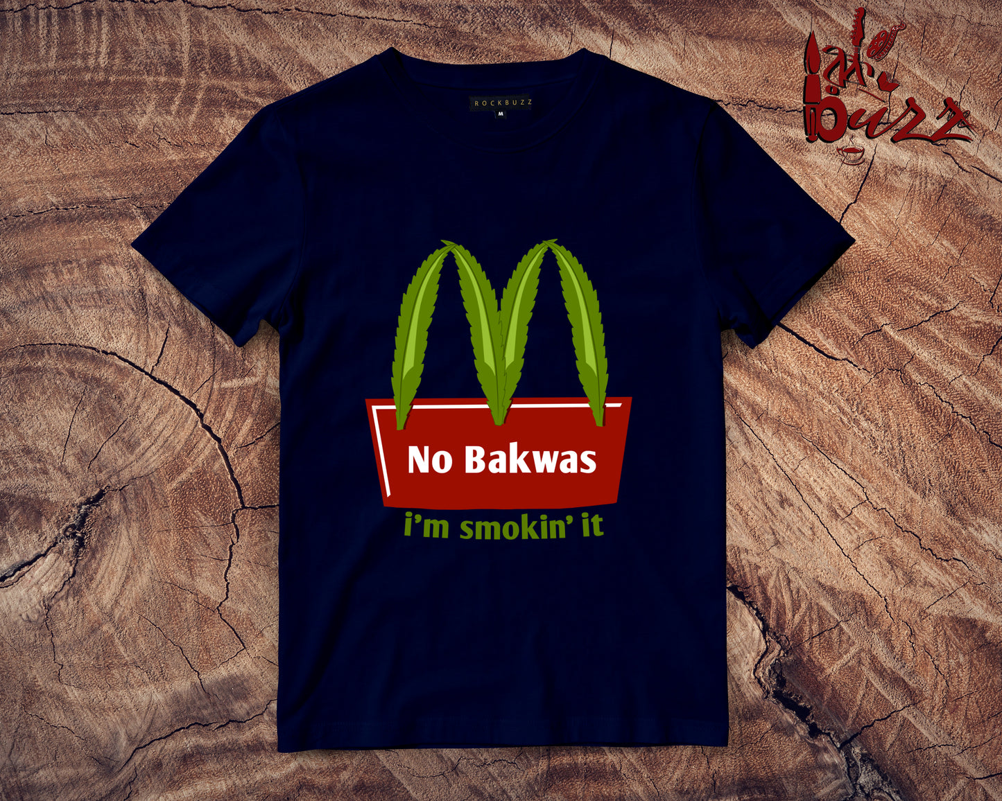 No Bakwas captioned Tshirt