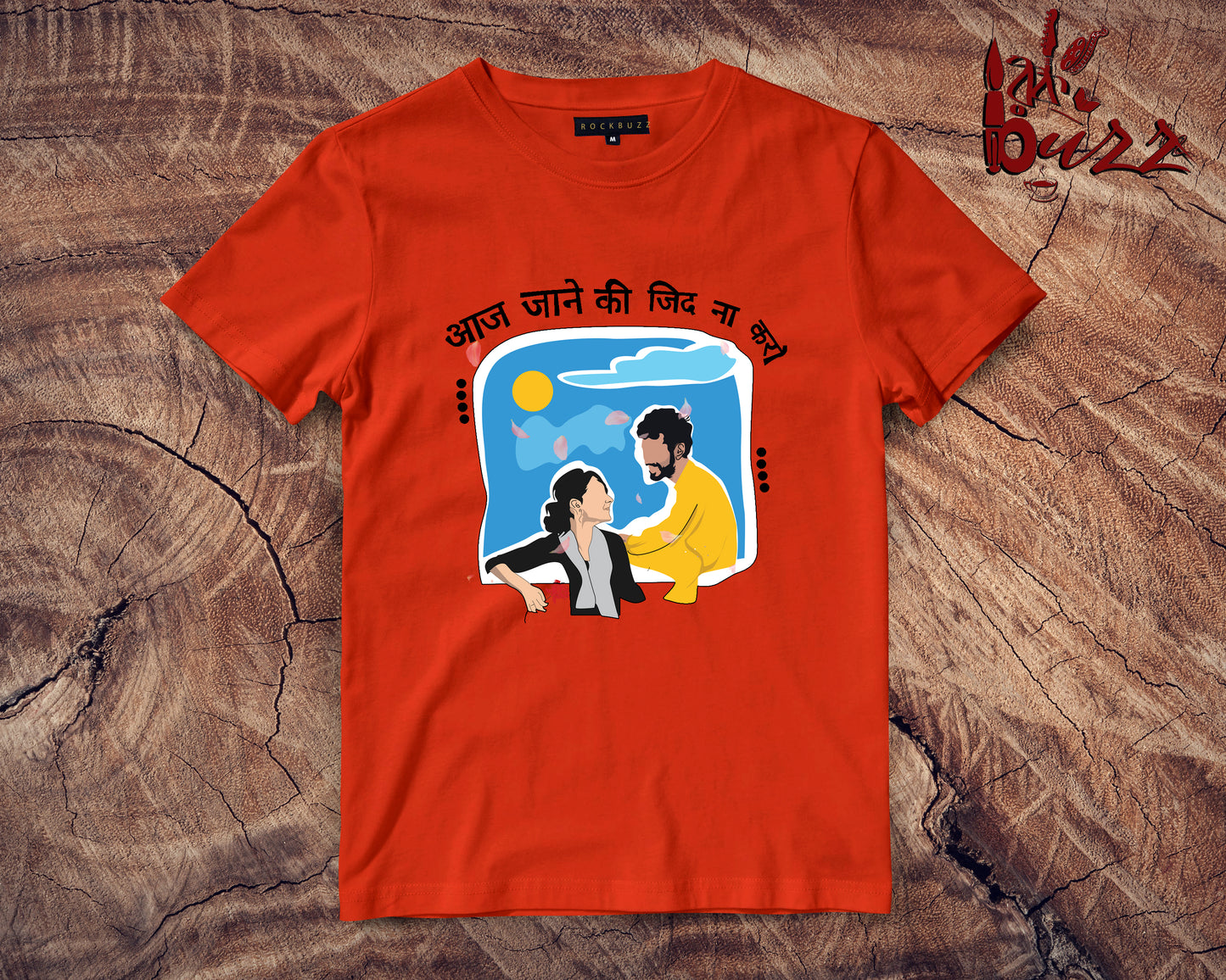 Aaj jaane ke zid quoted Unisex and ladies T Shirt