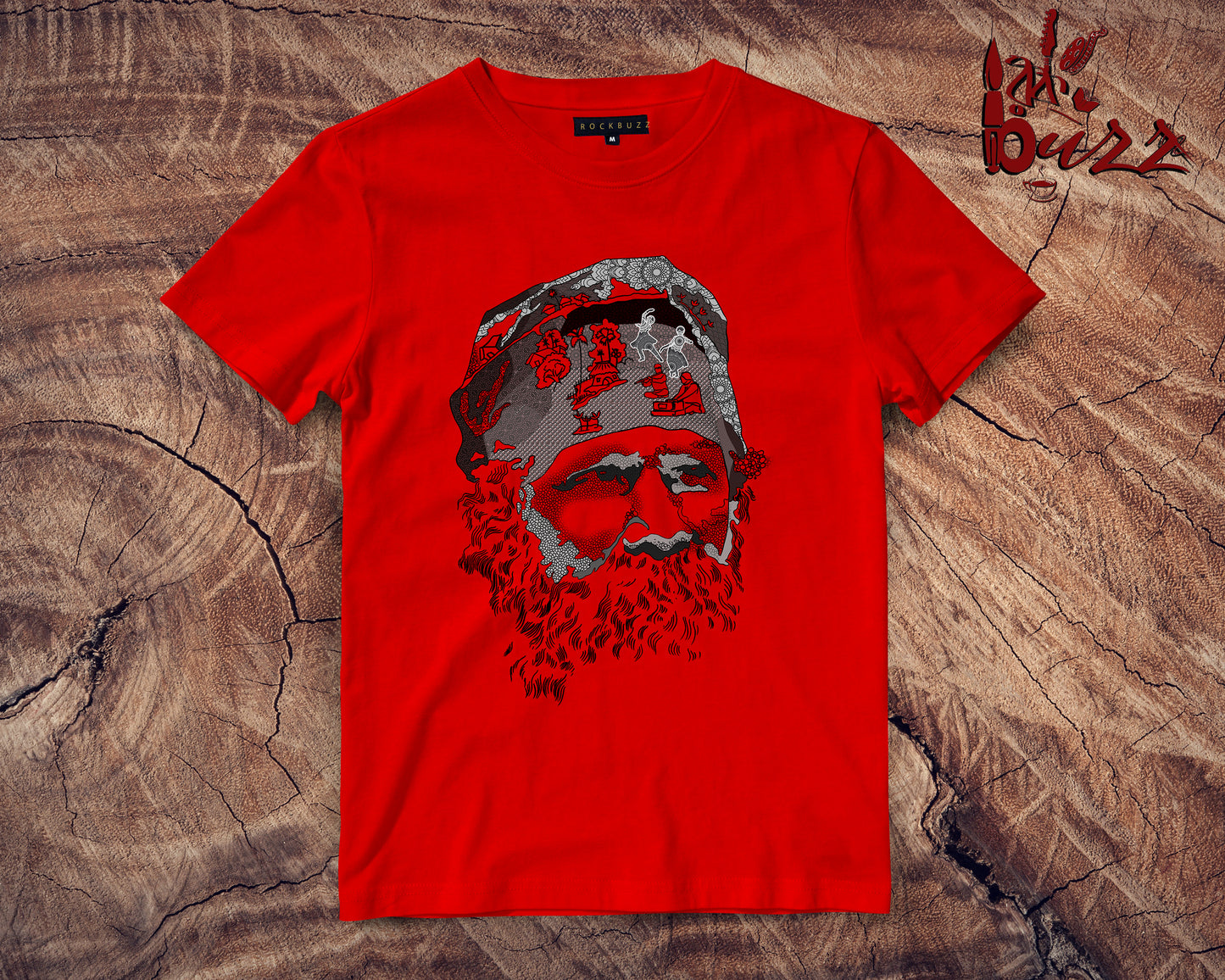 RabindraNath Tagore printed Bengali printed Tshirt