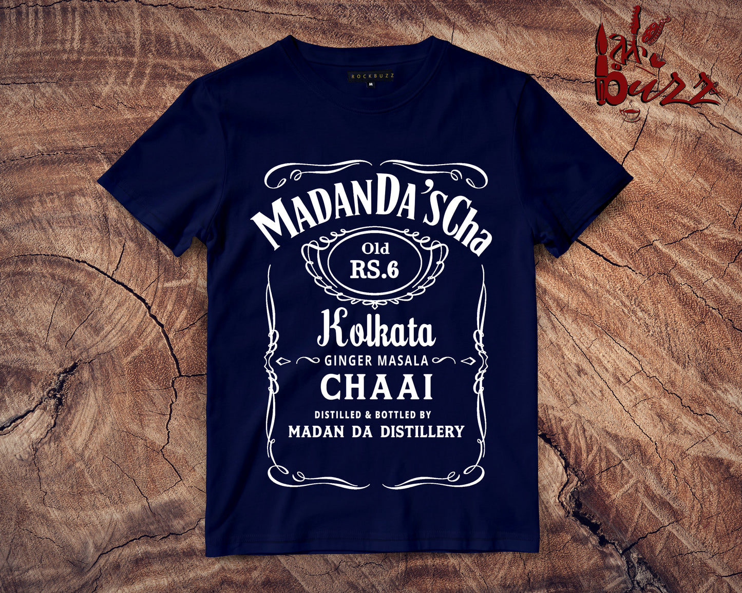 Cha of Kolkata printed tshirt