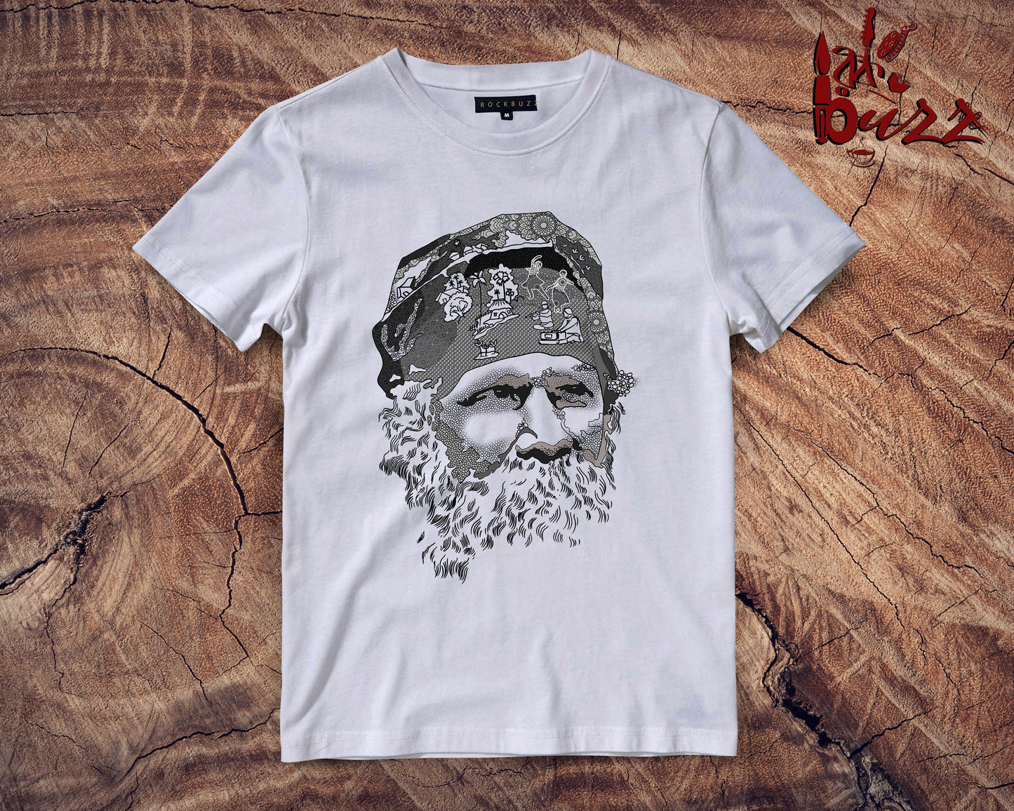 RabindraNath Tagore printed Bengali printed Tshirt