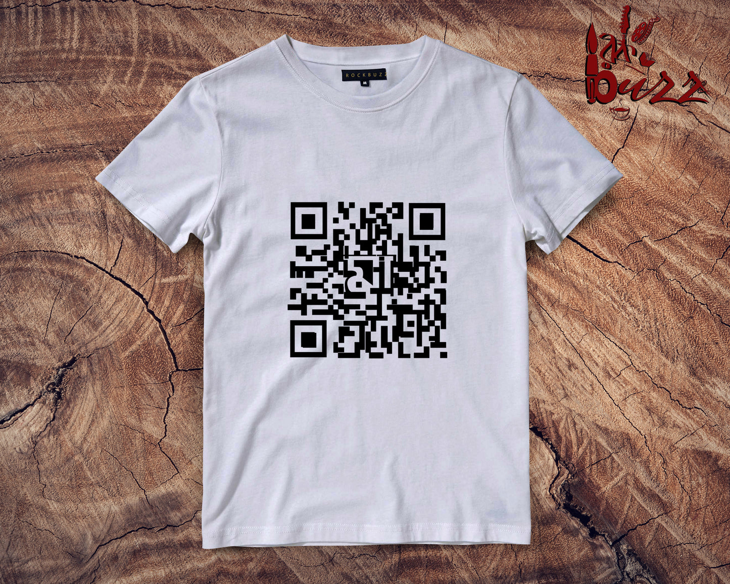 Maa QR code printed Tshirt
