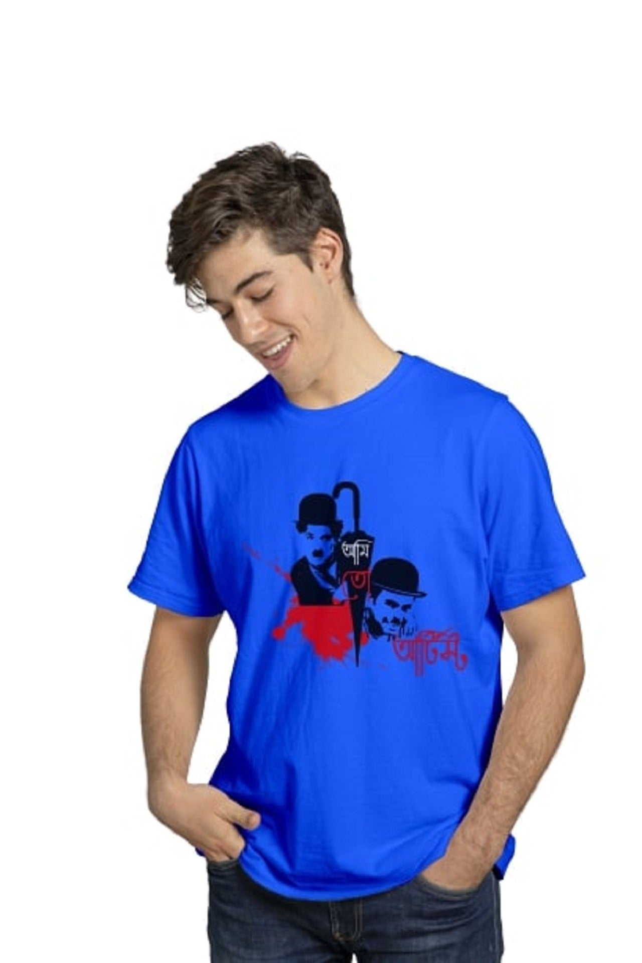 Ami Artist -Chaplin printed tshirt