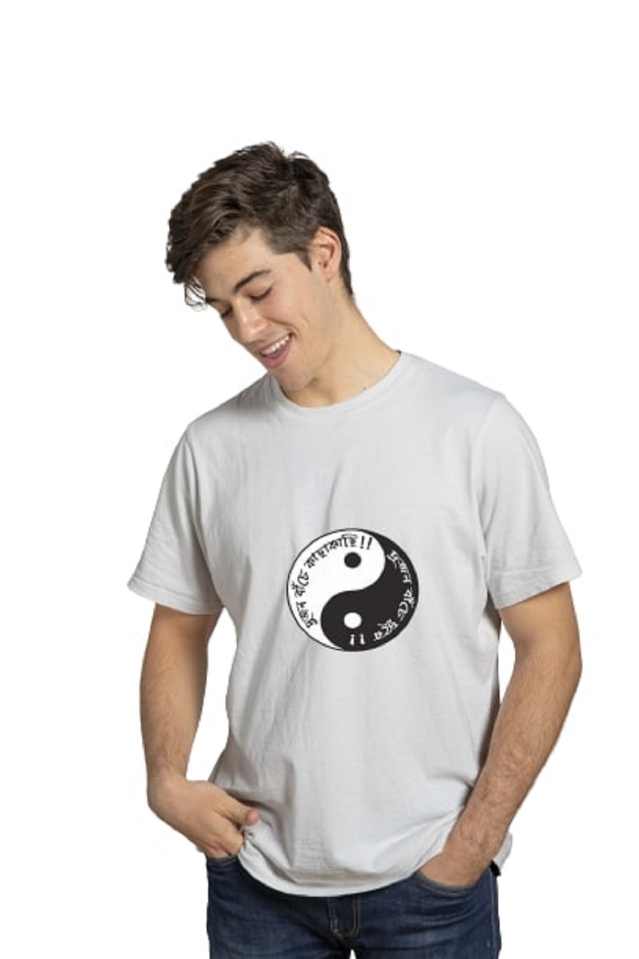 Dujon bache kachakachi captioned bengali tshirt