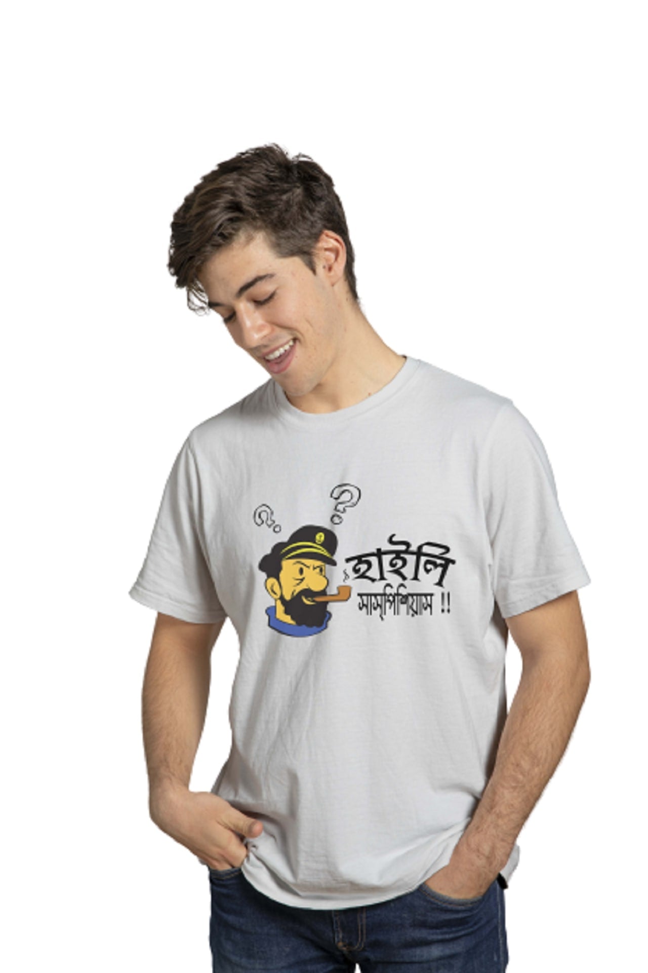 Half sleeve Bengali t shirt for men online in India