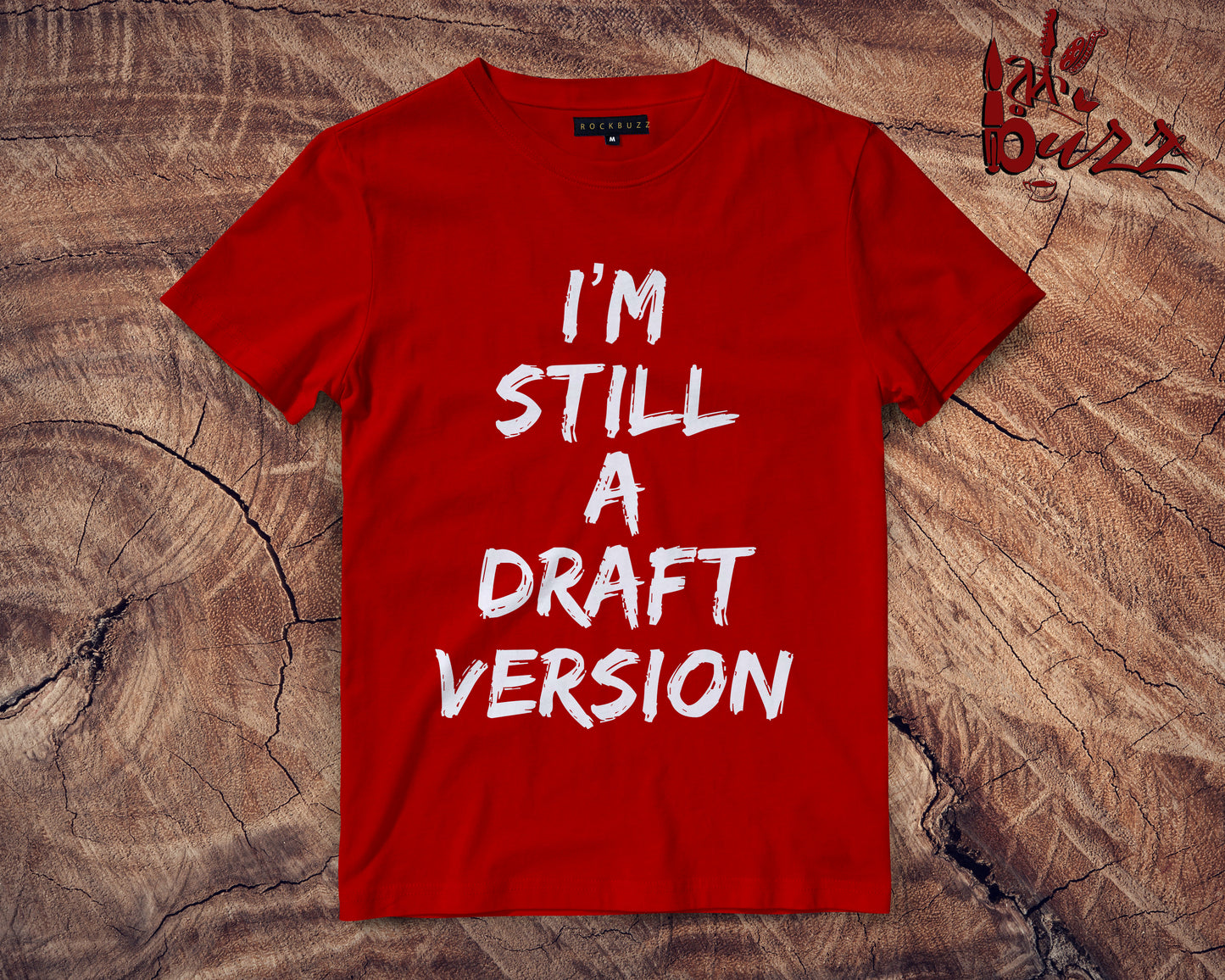 I am a Draft version captioned Tshirt