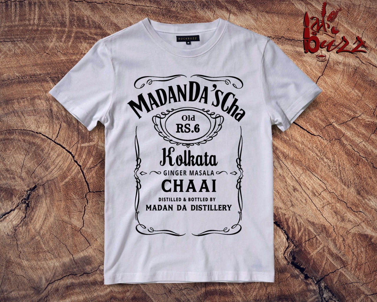 Cha of Kolkata printed tshirt