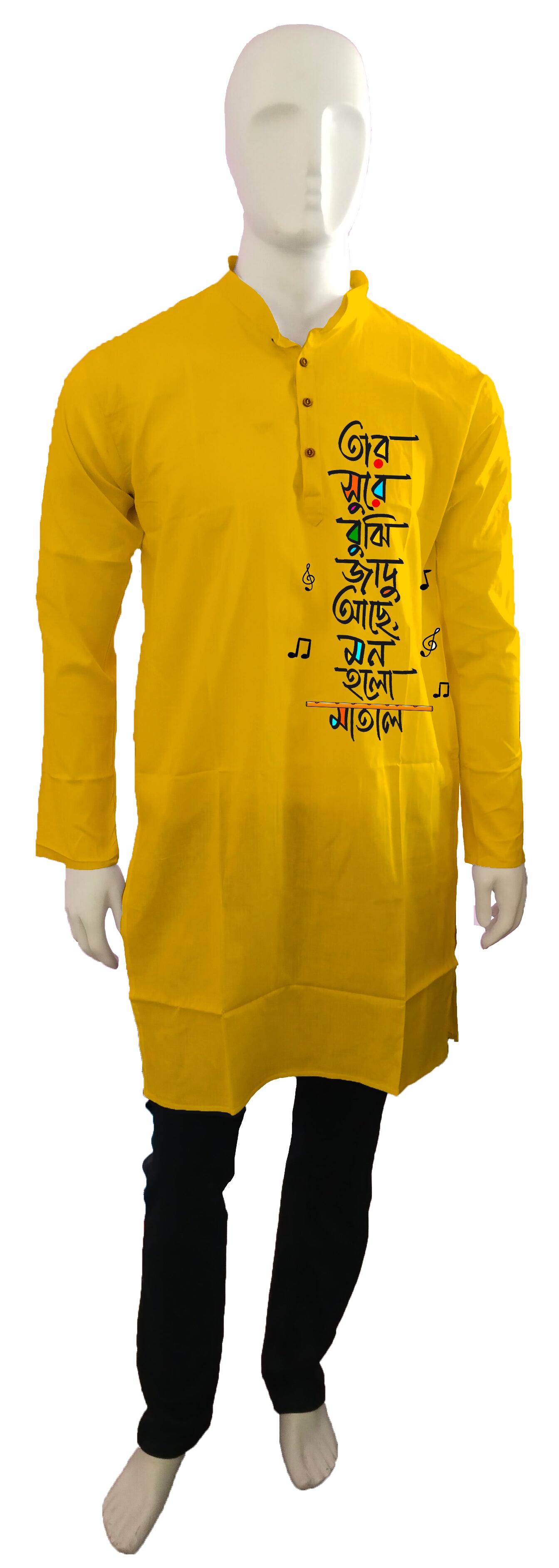 Tar suure bujhi jaadu Bengali Printed Kurta