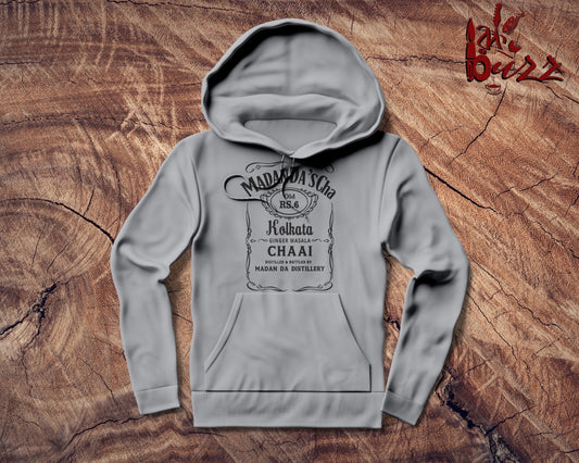 Cha of Kolkata Bengali captioned Hoodies