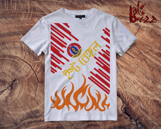 East Bengal captioned bengali tshirt