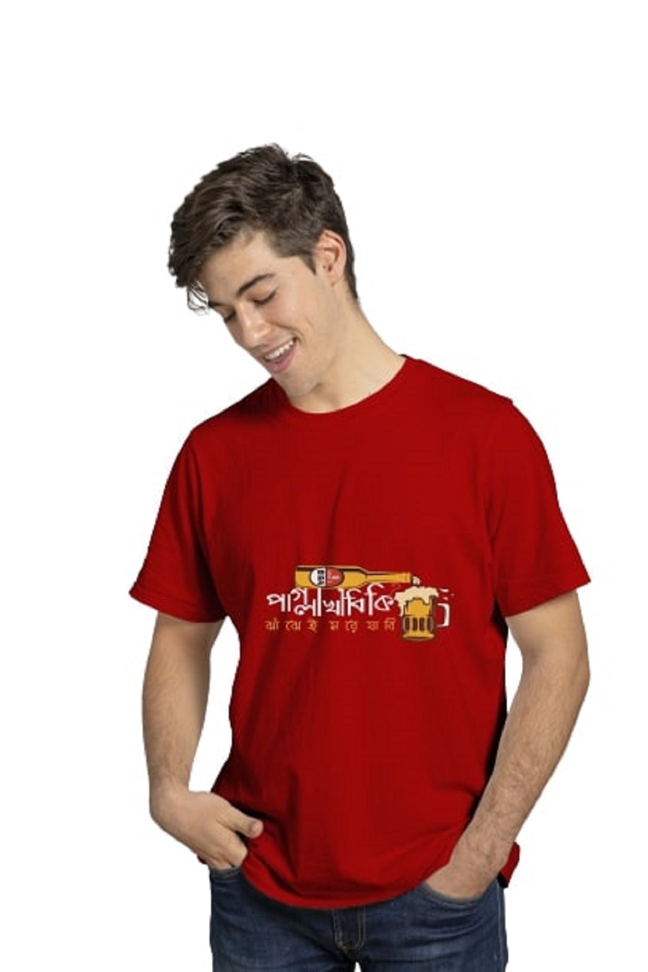 Simple Bengali Printed t-shirts for men