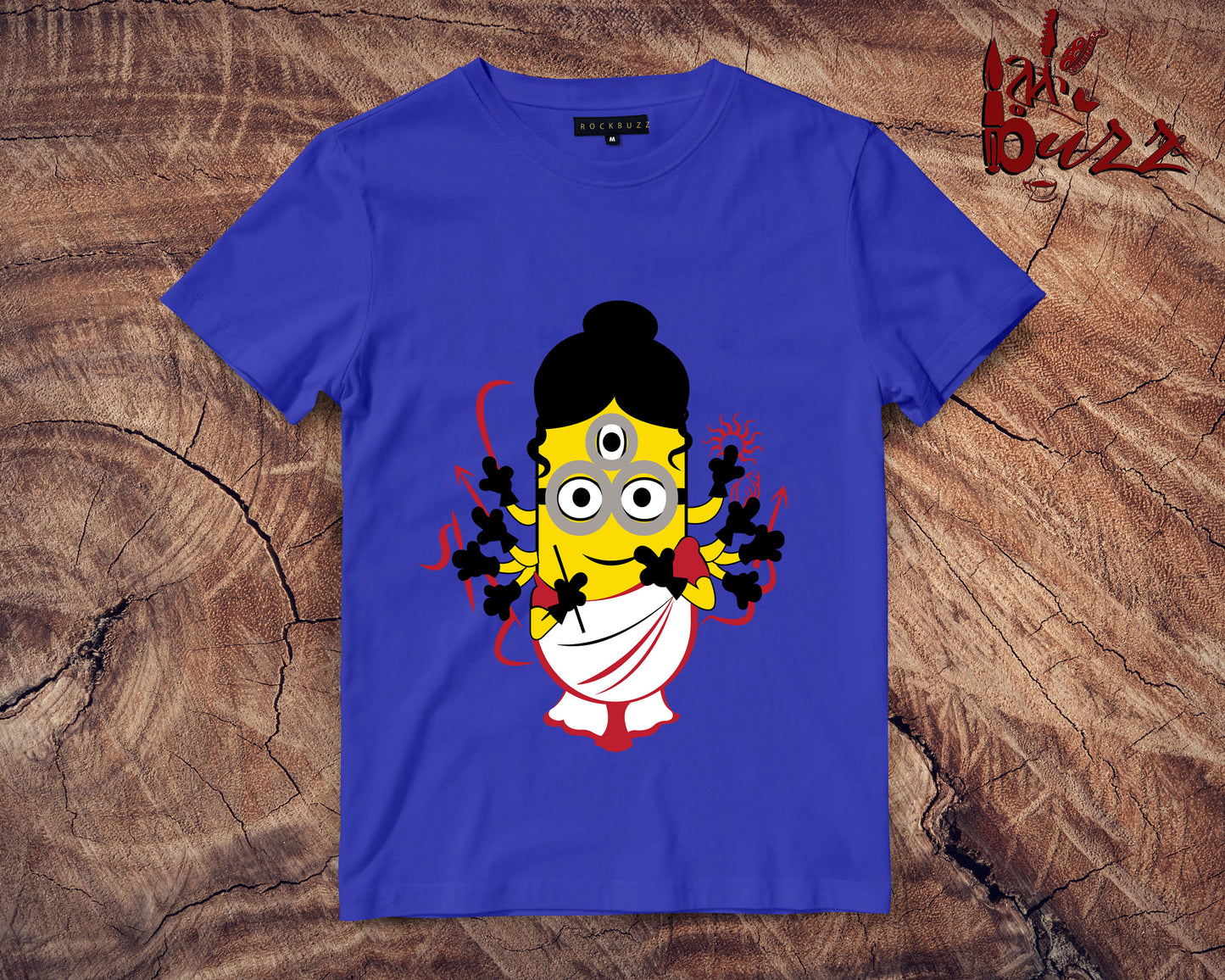 Kids- Minion Durga Bengali Captioned tshirt