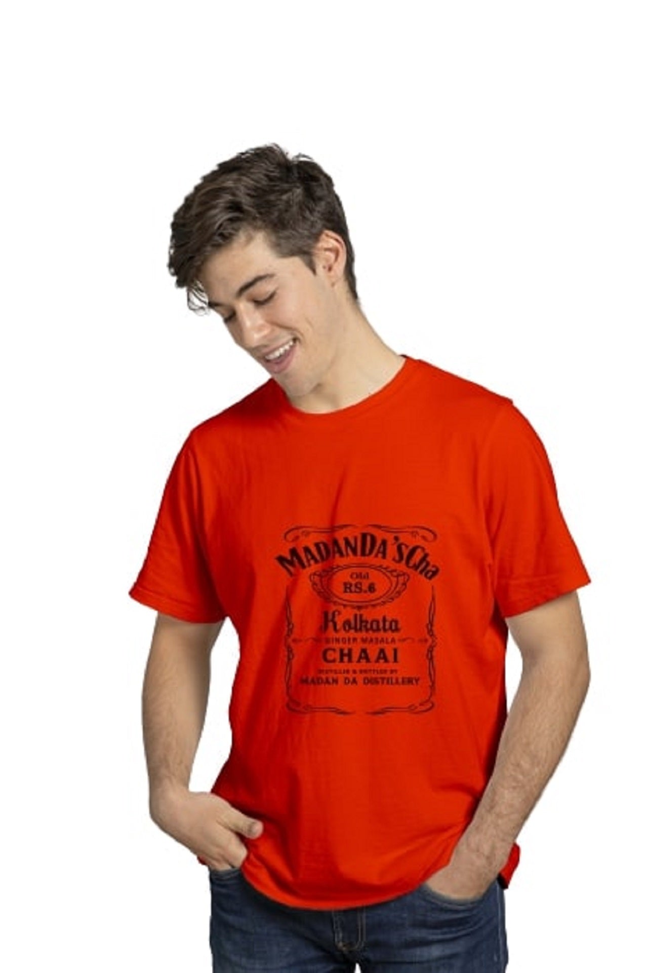 Cha of Kolkata printed tshirt